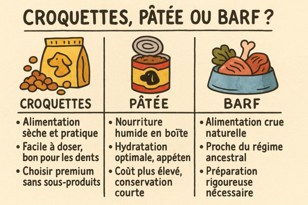 Alimentation du braque francais