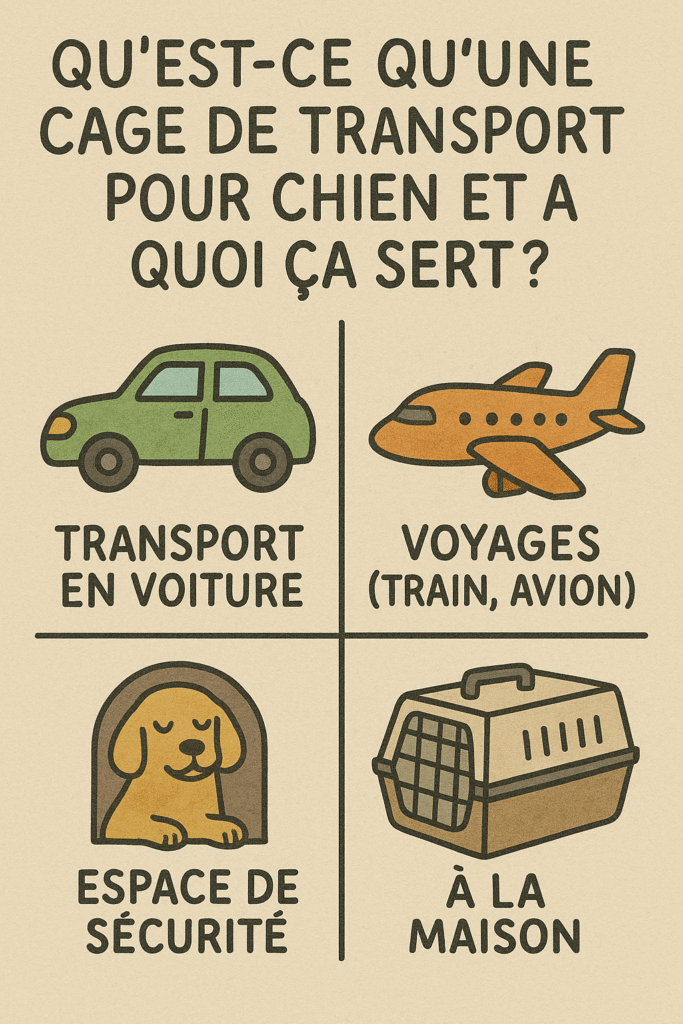 avantage cage pour chien