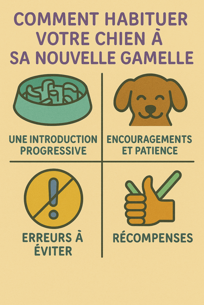 habituer son chien a la gamelle glouton