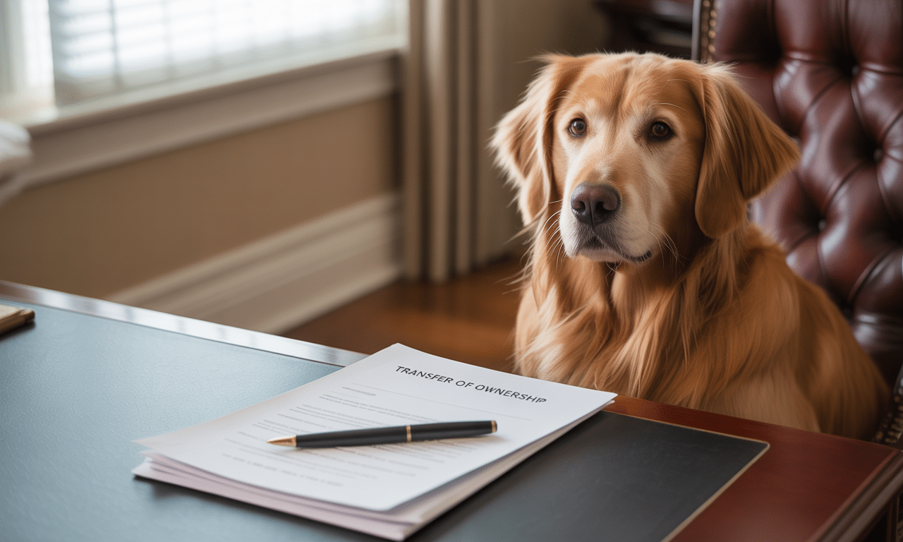 dĂ©couvrez tout ce quâil faut savoir sur lâattestation de cession dâun chien : son utilitĂ©, comment la remplir, les documents nĂ©cessaires et les obligations lĂ©gales pour effectuer une vente ou un don en toute conformitĂ©.