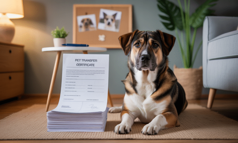 découvrez tout ce qu’il faut savoir sur l’attestation de cession pour chien : son utilité, les informations obligatoires et les étapes à suivre pour vendre ou donner un chien en toute légalité.