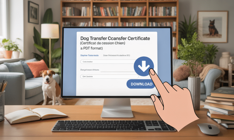 téléchargez facilement votre certificat de cession chien au format pdf. découvrez notre guide complet pour remplir et utiliser ce document obligatoire lors de la vente ou du don d'un chien.